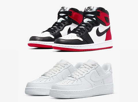 Air Jordan 1 & Air Force 1